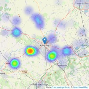 Michael Anthony Village Homes - Aylesbury listings heatmap