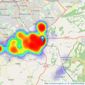 Michael Poole - Nunthorpe listings heatmap