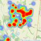 Mike Dobson - Kippax listings heatmap