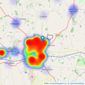 Mike Ford Estate Agents & Valuers LTD - Melton Mowbray listings heatmap