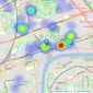 Mike Rogerson Estate Agents - Wallsend listings heatmap