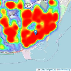 Miles & Barr - Ramsgate listings heatmap