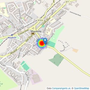 Milestone Developments listings heatmap