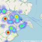 Miller Countrywide - Falmouth listings heatmap