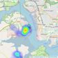 Miller Countrywide - Torpoint listings heatmap