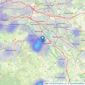 Miller Estate Agents - Hamilton listings heatmap