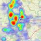 Miller Metcalfe - Bury listings heatmap