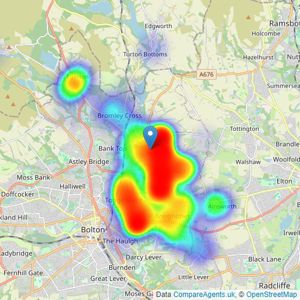 Miller Metcalfe - Harwood listings heatmap