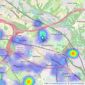 Miller Metcalfe - Swinton listings heatmap