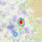 Miller Town & Country - Tavistock listings heatmap