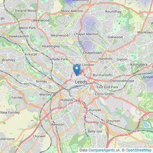 Mint Residential - Covering Leeds listings heatmap