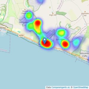 Mishon Mackay - Rottingdean listings heatmap