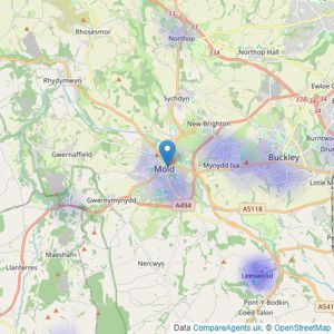 Molyneux - Mold listings heatmap