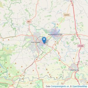 Mooved - Harrogate listings heatmap