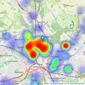 Morgan H Lewis - Wigan listings heatmap