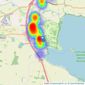 Morgans - Kinross listings heatmap