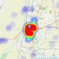 Morris Armitage - Downham Market listings heatmap