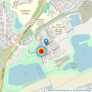 Morris Homes Eastern Ltd listings heatmap