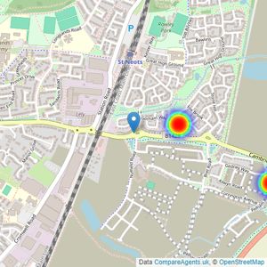 Morris Homes Eastern Ltd listings heatmap