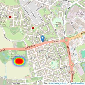 Morris Homes Eastern Ltd listings heatmap