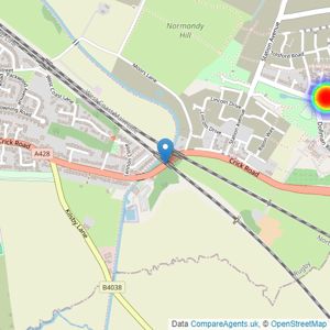 Morris Homes Ltd listings heatmap