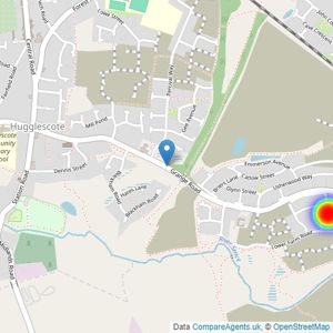 Morris Homes Ltd listings heatmap