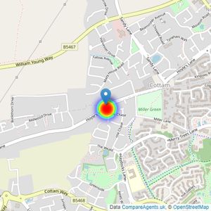 Morris Homes Ltd listings heatmap