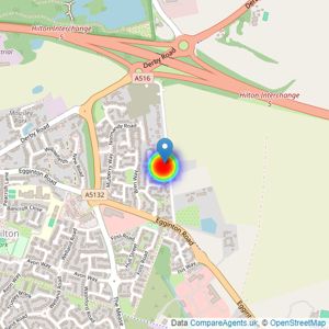 Morris Homes Ltd listings heatmap