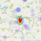 Morris Marshall & Poole - Llanidloes listings heatmap