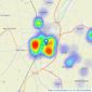 Morriss & Mennie Estate Agents - Spalding listings heatmap