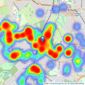 Mortemore Mackay - London listings heatmap