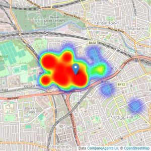 Mountgrange Heritage - North Kensington listings heatmap