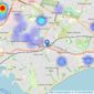 Move On - Poole listings heatmap