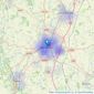 Move Sales & Lettings - Worcester listings heatmap