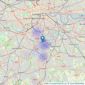 Moving Inn - London listings heatmap