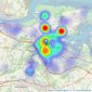 Moxy Property Consultants - Rochester listings heatmap