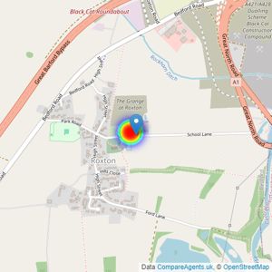 Mulberry Homes listings heatmap