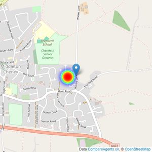 Mulberry Homes listings heatmap