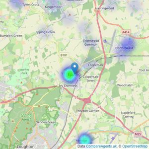 Mullucks - Epping - Sales listings heatmap