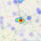 Mundys - Market Rasen listings heatmap