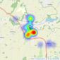 Musker McIntyre - Loddon listings heatmap