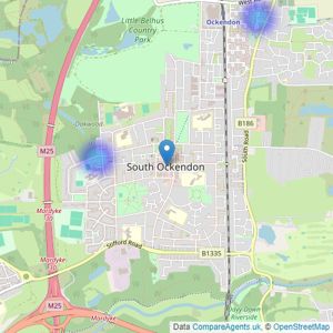 My Ideal Mortgage Property Partners - South Ockendon listings heatmap