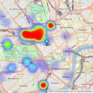 Napier Watt Limited - London listings heatmap