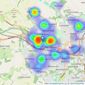 Nash & Co - Bath listings heatmap