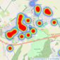 Nash Partnership - Tring listings heatmap