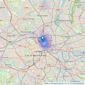 Nathan K Real Estate - London listings heatmap