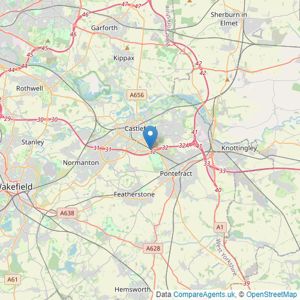 Nationwide Business Sales LTD - Castleford listings heatmap