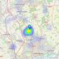 Need 2 View - Nottingham listings heatmap