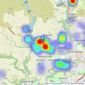 Nest Estates - Rochdale listings heatmap