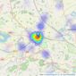 Nest Estates - Stamford listings heatmap